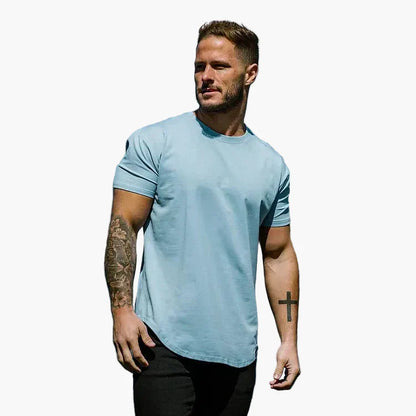 Herren Muskel-Fit Trainingsshirt – Sportliches Freizeitshirt mit athletischem Schnitt