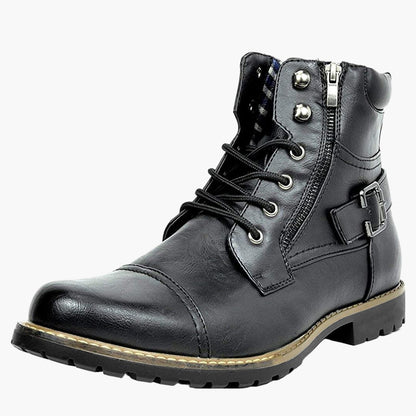 Herren Motorradstiefel im Urban Biker-Stil – Robuste und stilvolle Freizeitschuhe für Alltag & Motorradfahren