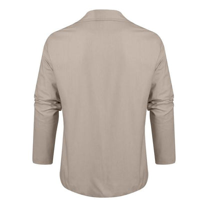 Herren Sakko Veganes Leinen Casual Blazer – Moderner Freizeit-Look für Alltag & Events