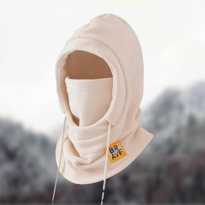 Unisex Sturmhaube Balaclava aus Fleece mit Kordelzug für Winter & Outdoor