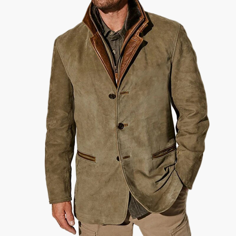 Herren Freizeitjacke – Klassisches Vintage-Design für stilvolle Herbst- und Winterlooks