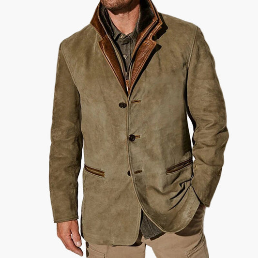 Herren Freizeitjacke – Klassisches Vintage-Design für stilvolle Herbst- und Winterlooks