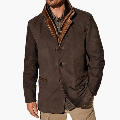 Herren Freizeitjacke – Klassisches Vintage-Design für stilvolle Herbst- und Winterlooks