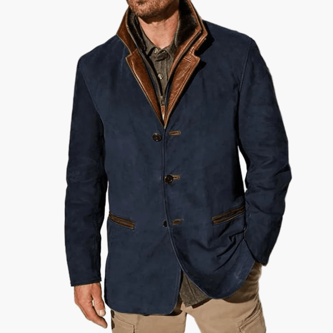 Herren Freizeitjacke – Klassisches Vintage-Design für stilvolle Herbst- und Winterlooks