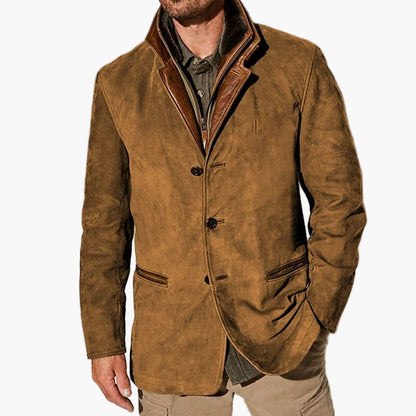 Herren Freizeitjacke – Klassisches Vintage-Design für stilvolle Herbst- und Winterlooks