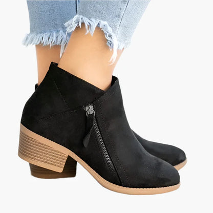 Damen Bequeme Orthopädische Stiefeletten – Vintage Stil für Alltag und Freizeit