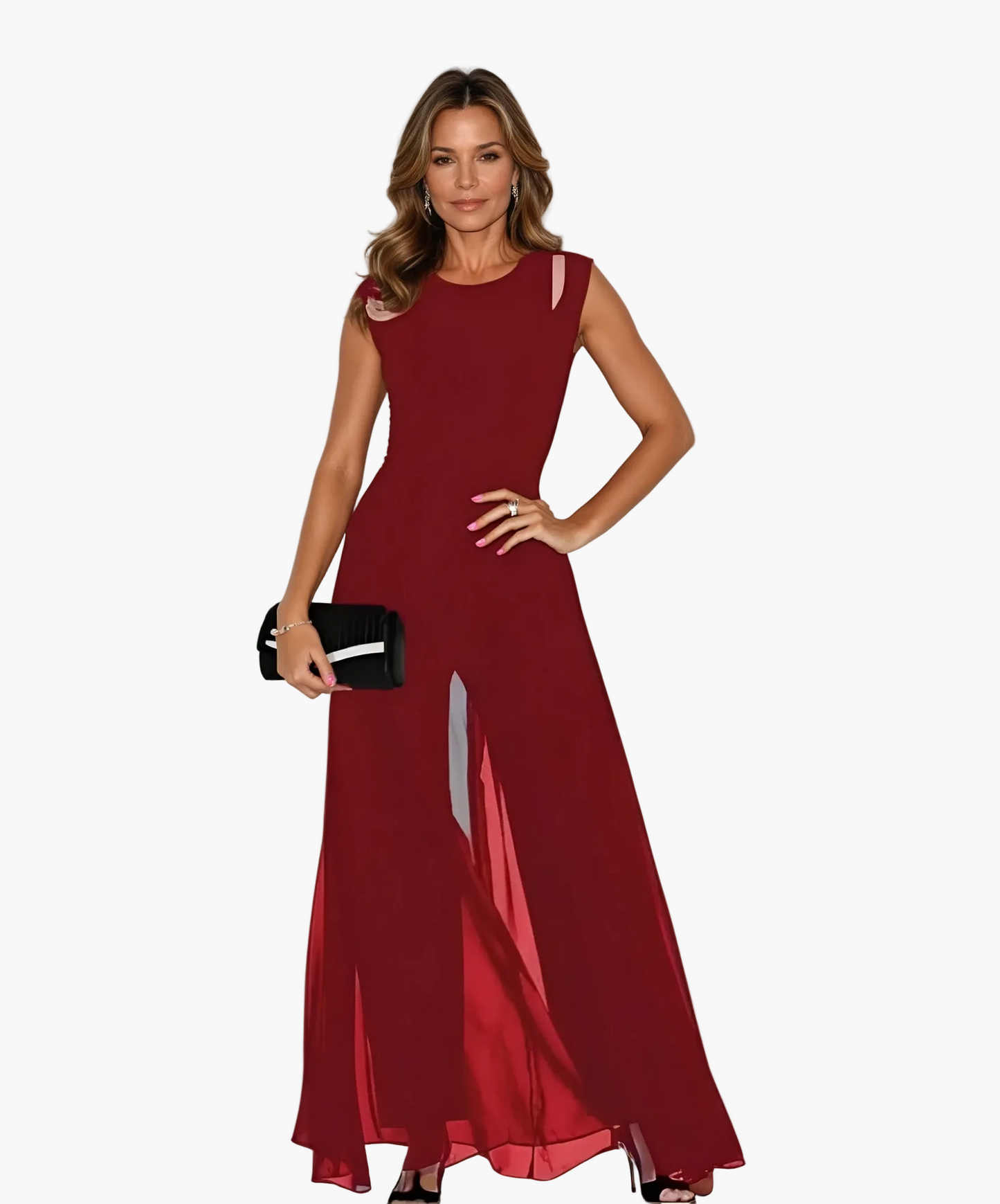 Damen Abendkleid Elegant Modern Maxikleid Festlich – Stilvolle Wahl für besondere Anlässe und Partys