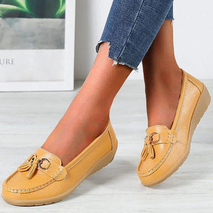 Damen Bequeme Mokassin-Slipper für Alltag und Freizeit – Eleganter Loafer-Stil