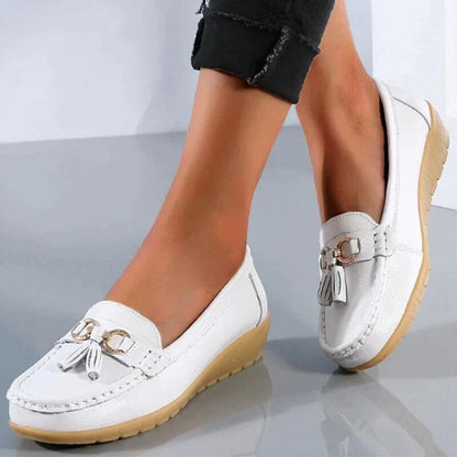 Damen Bequeme Mokassin-Slipper für Alltag und Freizeit – Eleganter Loafer-Stil