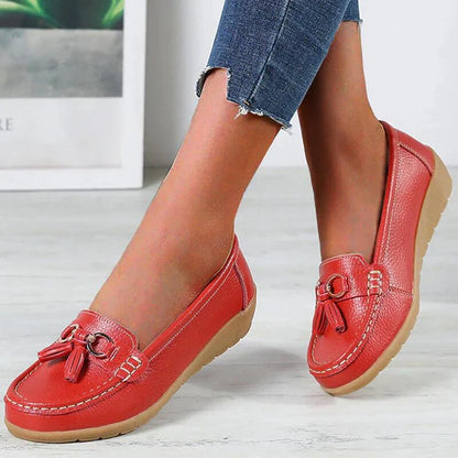 Damen Bequeme Mokassin-Slipper für Alltag und Freizeit – Eleganter Loafer-Stil