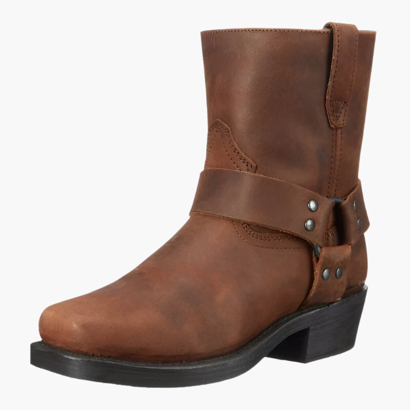 Herren Western Stiefeletten – Vintage Cowboy Boot für Abenteuer und Freizeit