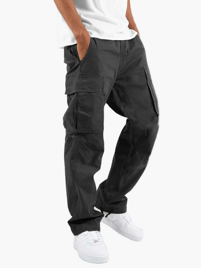 Herren Cargo-Hose im Relaxed Fit – Vielseitige Freizeit- und Outdoorhose mit Taschen