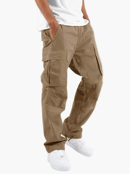 Herren Cargo-Hose im Relaxed Fit – Vielseitige Freizeit- und Outdoorhose mit Taschen