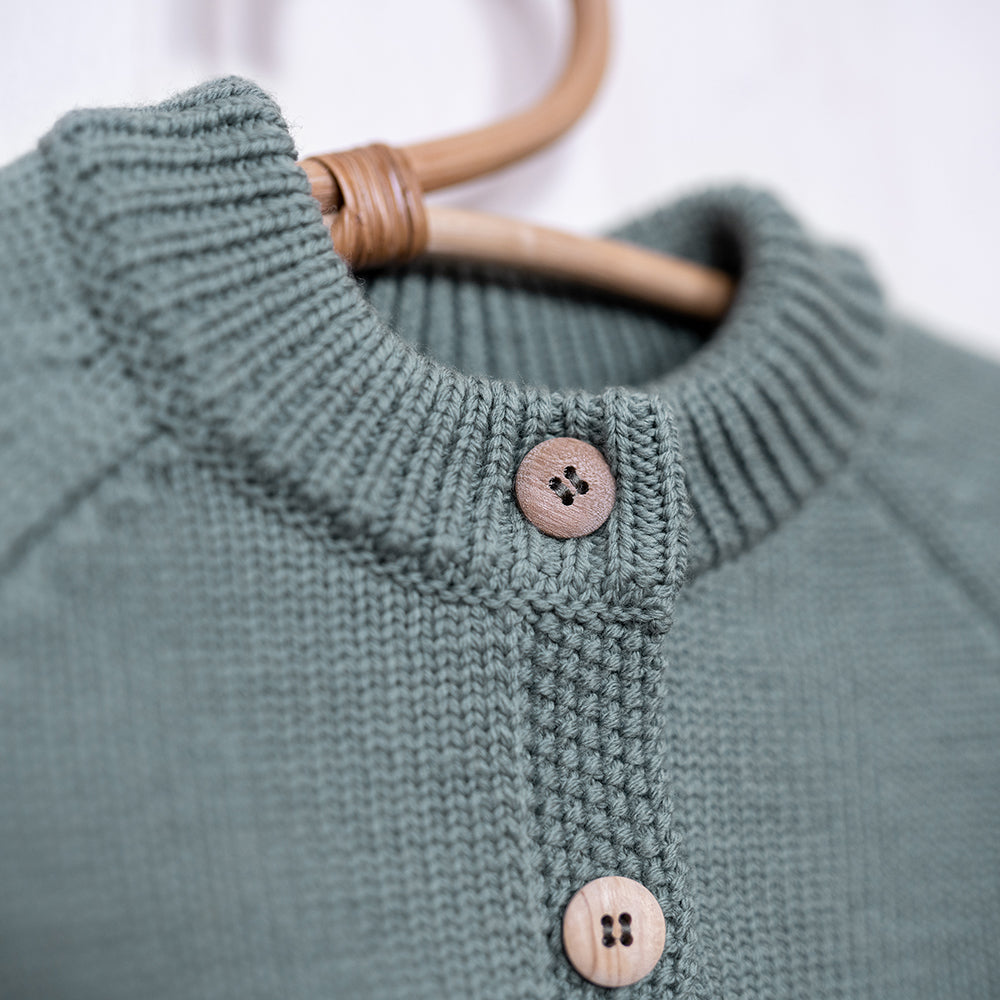 Kinder Strickjacke Unisex – Klassischer Cardigan für Alltag und Outdoor