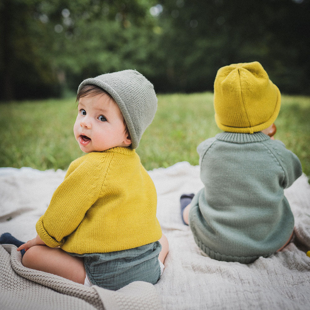 Kinder Strickjacke Unisex – Klassischer Cardigan für Alltag und Outdoor