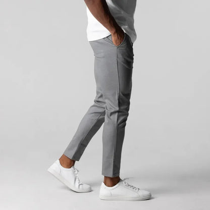 Herren Slim Fit Stoffhose – Eleganter Look für Business & Freizeit