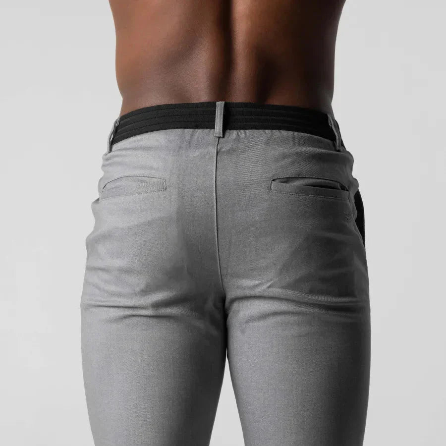 Herren Slim Fit Stoffhose – Eleganter Look für Business & Freizeit