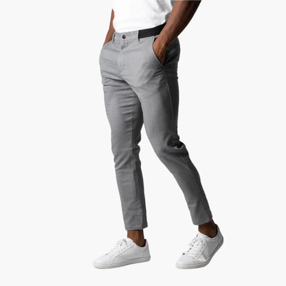 Herren Slim Fit Stoffhose – Eleganter Look für Business & Freizeit