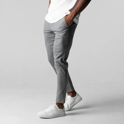 Herren Slim Fit Stoffhose – Eleganter Look für Business & Freizeit