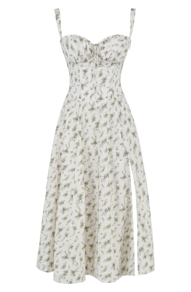 Damen Midikleid mit Korsett-Detail – Elegantes Kleid im femininen Stil für besondere Anlässe