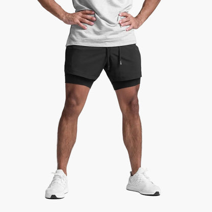 Herren Fitness-Shorts Sportlich Flexibel für Training und Freizeit
