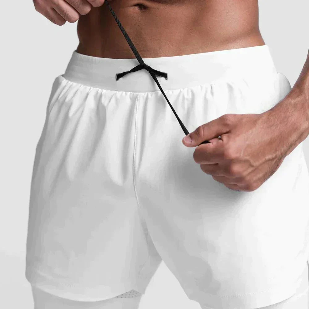 Herren Fitness-Shorts Sportlich Flexibel für Training und Freizeit