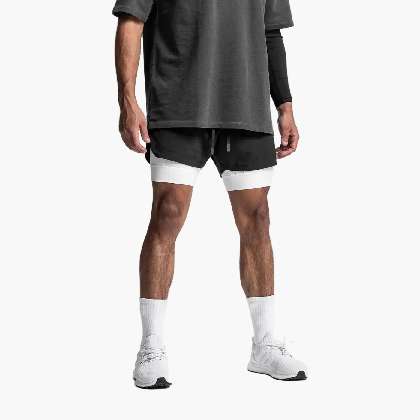 Herren Fitness-Shorts Sportlich Flexibel für Training und Freizeit
