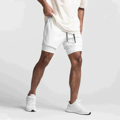 Herren Fitness-Shorts Sportlich Flexibel für Training und Freizeit
