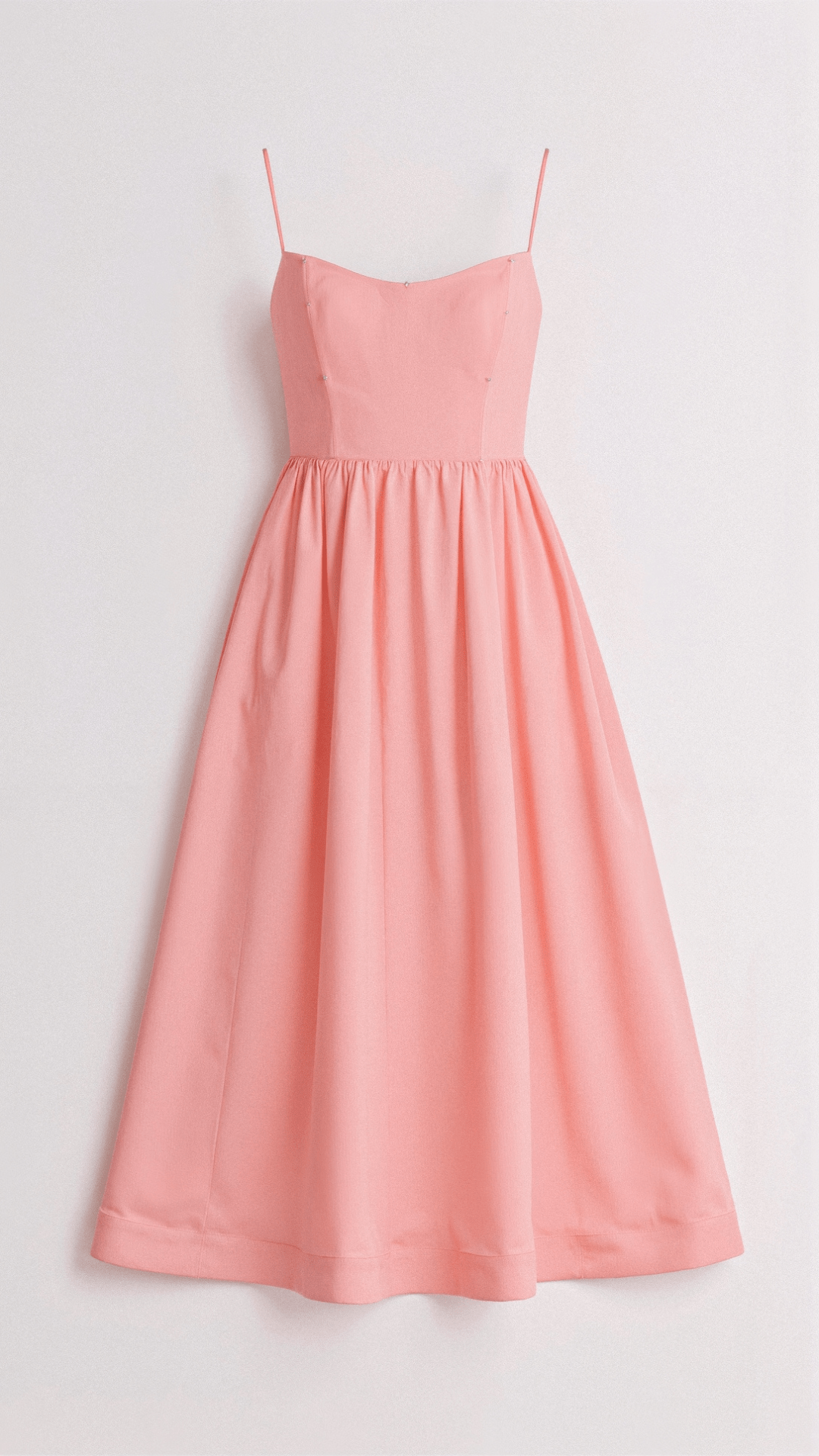 Damen Midikleid mit Spaghettiträgern – Femininer Sommer-Look für besondere Anlässe