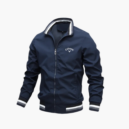Sportliche Herren Übergangsjacke im Bomber-Stil