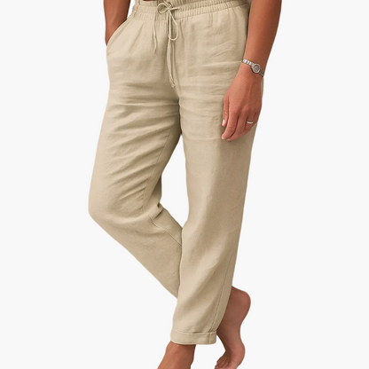 Damen Freizeithose mit Kordelzug – Lässige Jogpants für Alltag & Urlaub