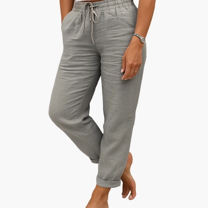 Damen Freizeithose mit Kordelzug – Lässige Jogpants für Alltag & Urlaub