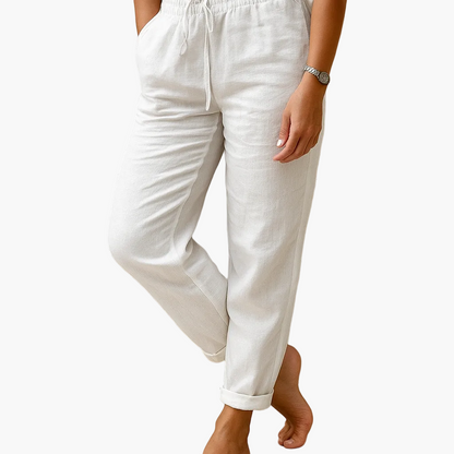 Damen Freizeithose mit Kordelzug – Lässige Jogpants für Alltag & Urlaub