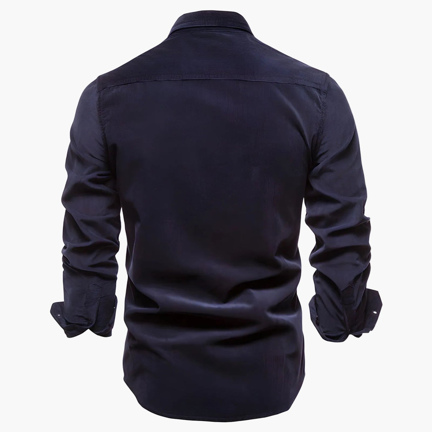 Herren Freizeithemd mit Brusttaschen – Modernes Langarmhemd für Alltag und Büro