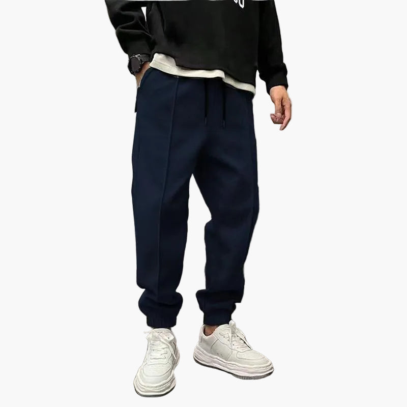 Herren Jogginghose mit modernem Schnitt – Bequeme Freizeithose für Sport und Alltag