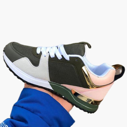 Damen Sneaker Freizeitmode – Trendige Alltagsschuhe mit Schnürung