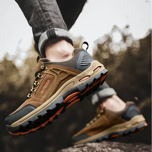 Herren Outdoor Trekking- und Wanderschuhe – Komfortable, wasserdichte und rutschfeste Freizeitschuhe für Abenteuer