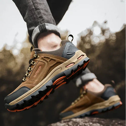 Herren Outdoor Trekking- und Wanderschuhe – Komfortable, wasserdichte und rutschfeste Freizeitschuhe für Abenteuer