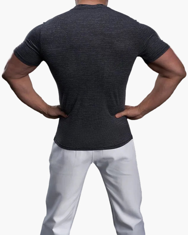 Herren Fitness Funktionsshirt Slim Fit – Sportliches Trainingsshirt für Fitness & Freizeit