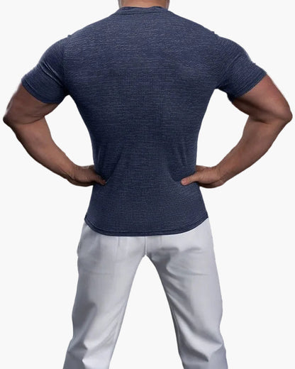 Herren Fitness Funktionsshirt Slim Fit – Sportliches Trainingsshirt für Fitness & Freizeit