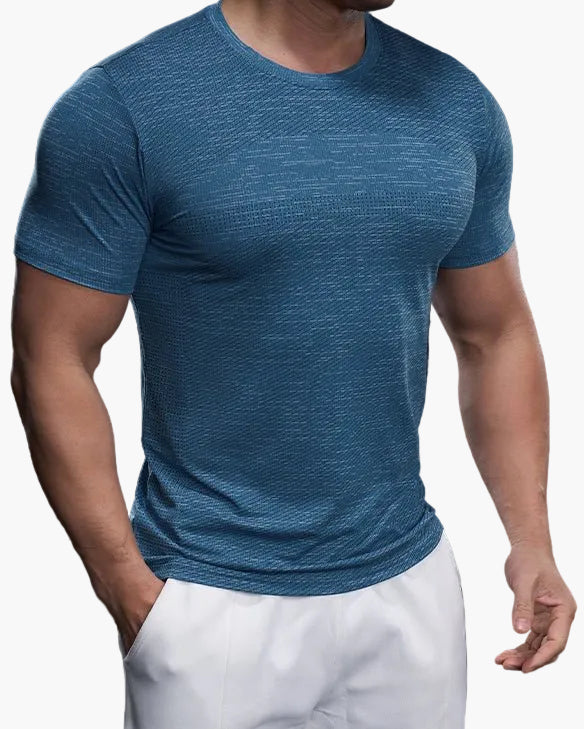 Herren Fitness Funktionsshirt Slim Fit – Sportliches Trainingsshirt für Fitness & Freizeit