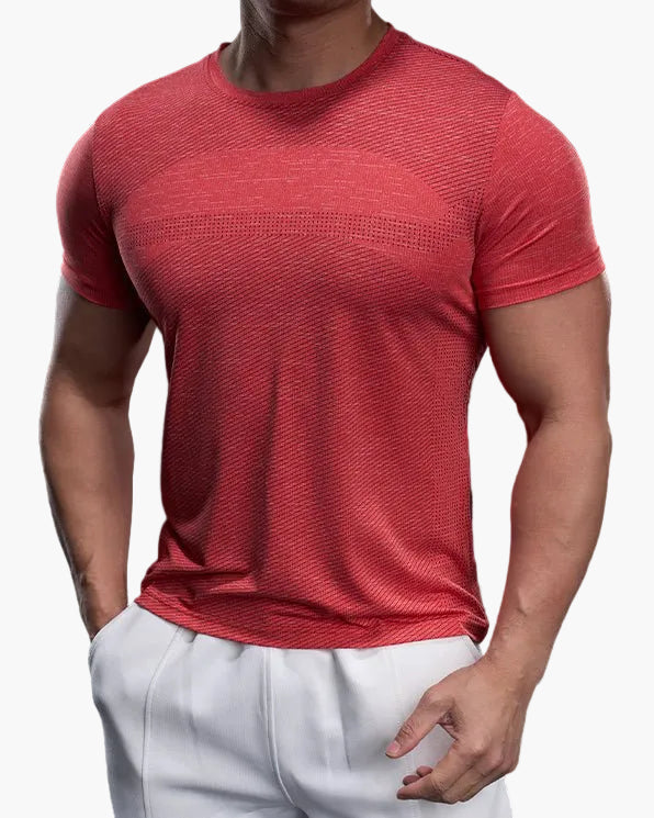 Herren Fitness Funktionsshirt Slim Fit – Sportliches Trainingsshirt für Fitness & Freizeit