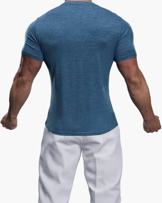 Herren Fitness Funktionsshirt Slim Fit – Sportliches Trainingsshirt für Fitness & Freizeit