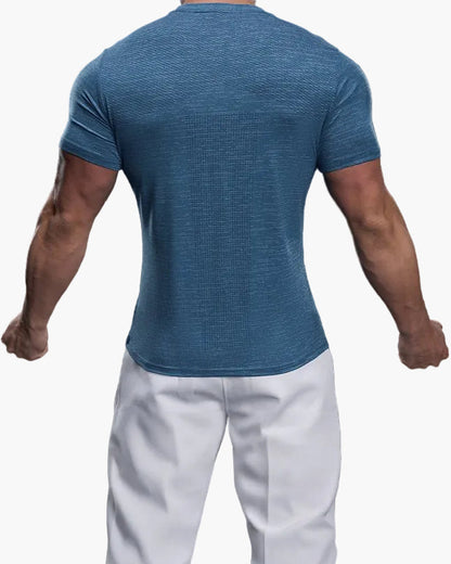 Herren Fitness Funktionsshirt Slim Fit – Sportliches Trainingsshirt für Fitness & Freizeit