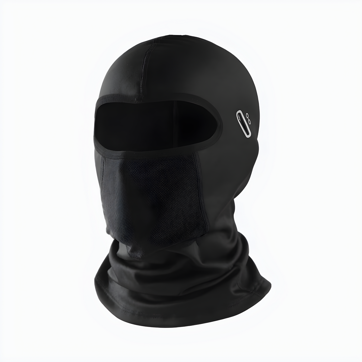 Schwarze Sturmhaube mit Netz und weicher Innenseite für Outdoor-Aktivitäten