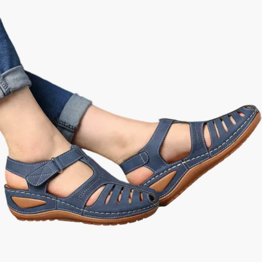 Damen Komfort-Sandalen im Römischen Stil – Orthopädische Alltagsschuhe für Spaziergänge und Freizeit