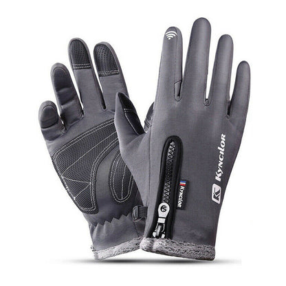 Unisex Winterhandschuhe mit Touchscreen-Funktion & Reißverschluss