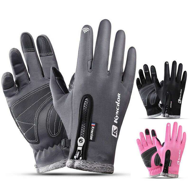 Unisex Winterhandschuhe mit Touchscreen-Funktion & Reißverschluss