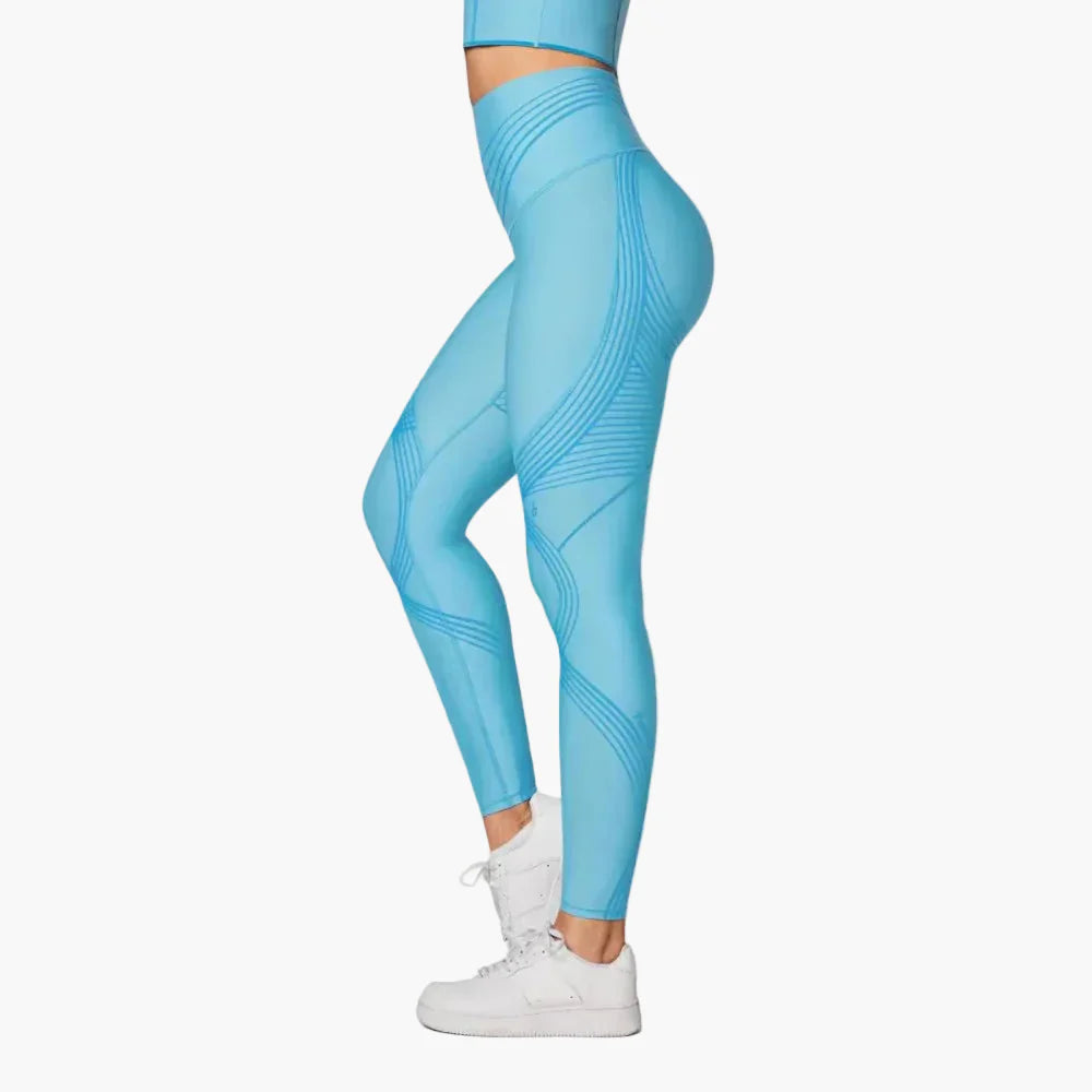 Damen Seamless Anti-Cellulite Sportleggings – Figurformende Fitness & Yoga Leggings