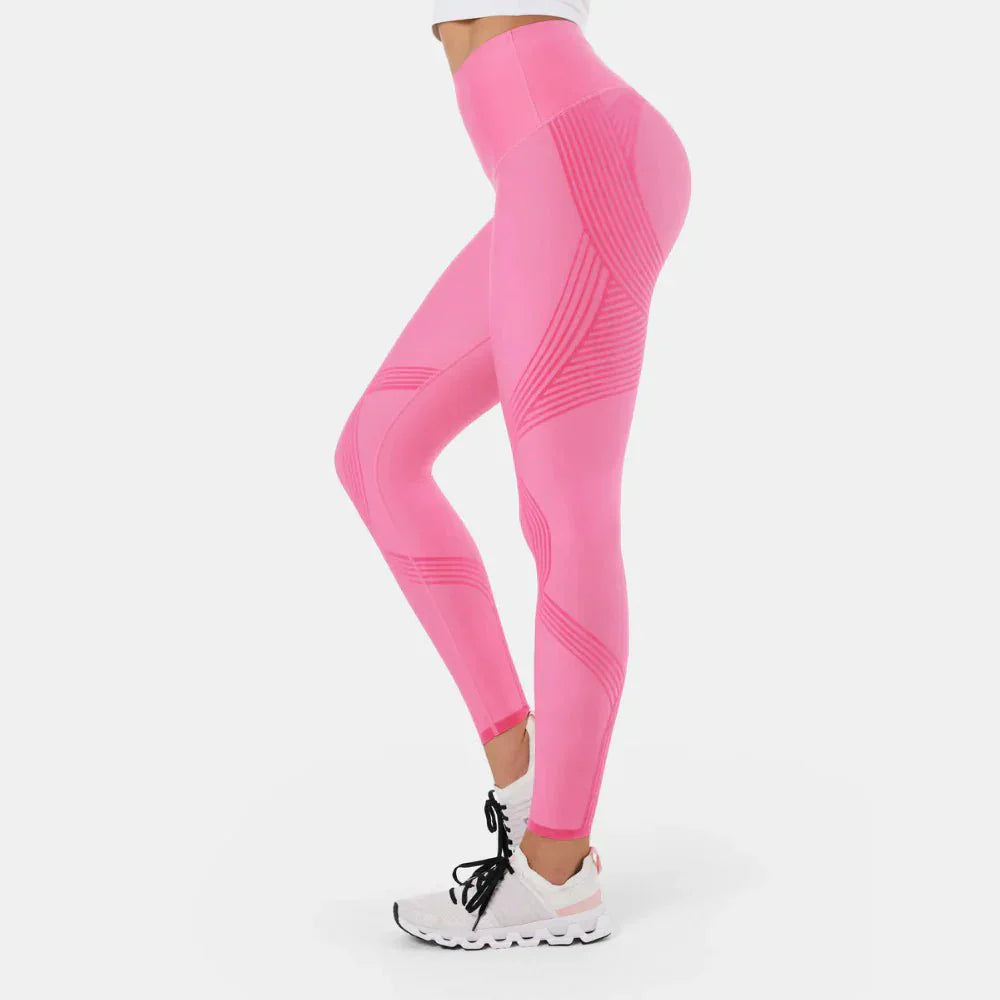 Damen Seamless Anti-Cellulite Sportleggings – Figurformende Fitness & Yoga Leggings